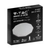 Oprawa sufitowa plafoniera V-TAC 60W LED pilot CCT fi.500 gwiazdy diament VT-8557 3000K-6500K 6000lm